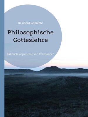 cover image of Philosophische Gotteslehre